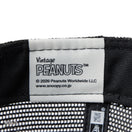 9FORTY A-Frame トラッカー PEANUTS ピーナッツ GOLF ボックスロゴ クロームホワイト/ブラック | ゴルフ | NEW ERA ニューエラ公式オンラインストア