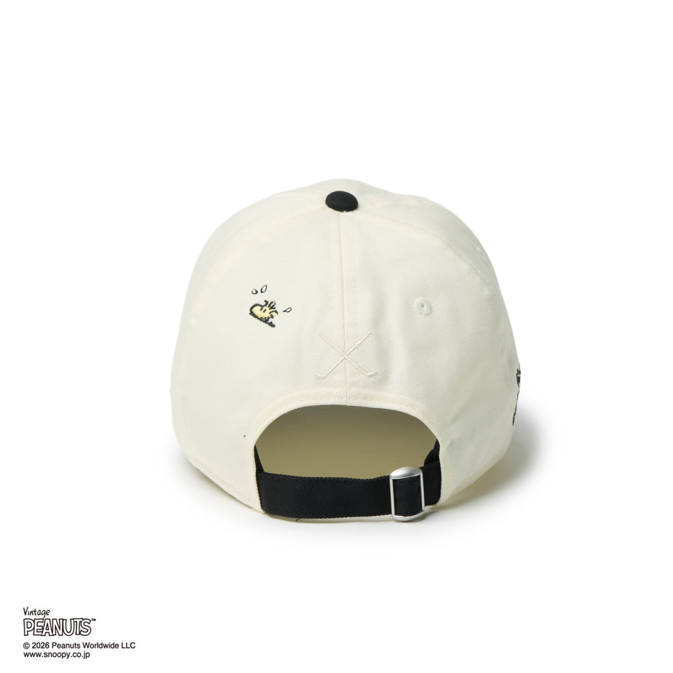 9TWENTY PEANUTS ピーナッツ GOLF スヌーピー ウッドストック クロームホワイト/ブラック | ゴルフ | NEW ERA ニューエラ公式オンラインストア
