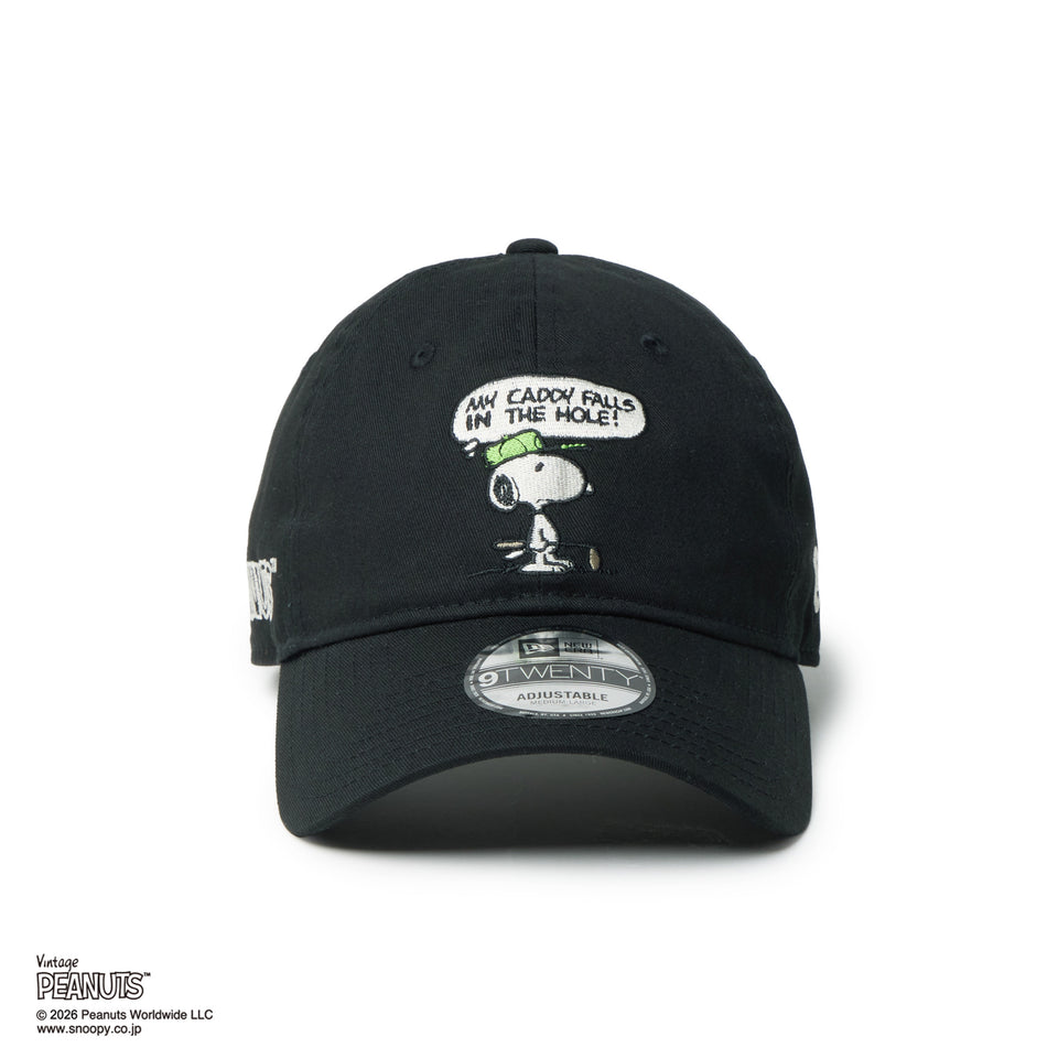 9TWENTY PEANUTS ピーナッツ GOLF スヌーピー ウッドストック ブラック | ゴルフ | NEW ERA ニューエラ公式オンラインストア