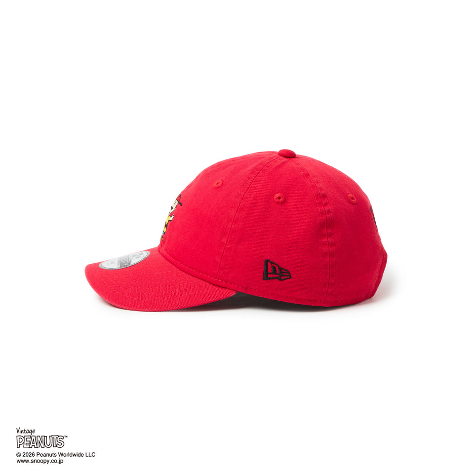 キッズ Child 9TWENTY PEANUTS ピーナッツ チャーリー・ブラウン スカーレット | NEW ERA ニューエラ公式オンラインストア