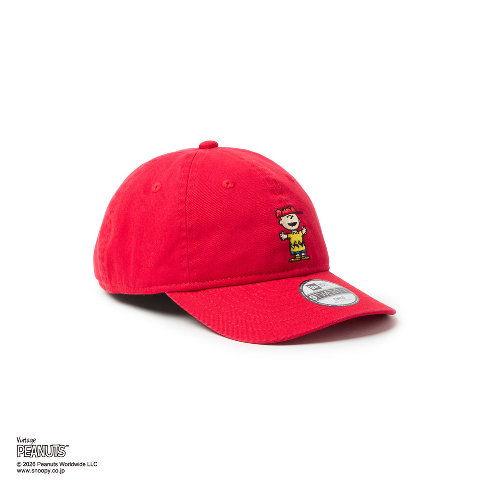 キッズ Child 9TWENTY PEANUTS ピーナッツ チャーリー・ブラウン スカーレット | NEW ERA ニューエラ公式オンラインストア