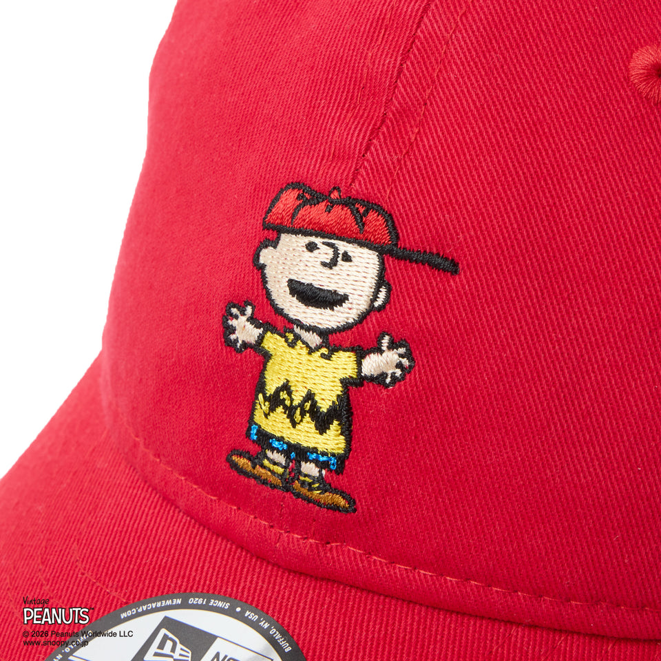 キッズ Child 9TWENTY PEANUTS ピーナッツ チャーリー・ブラウン スカーレット | NEW ERA ニューエラ公式オンラインストア