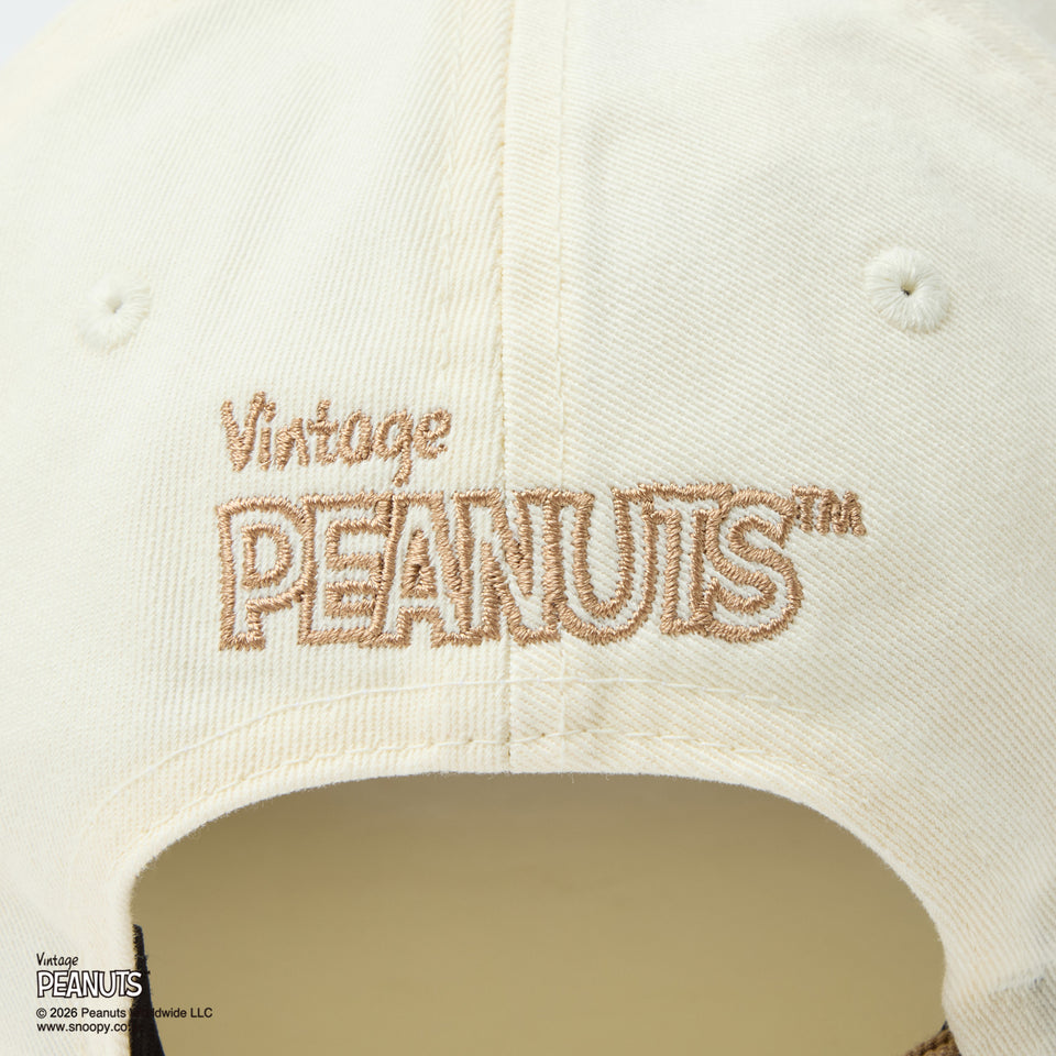 9TWENTY PEANUTS ピーナッツ 2-Tone クロームホワイト/カーキ | NEW ERA ニューエラ公式オンラインストア