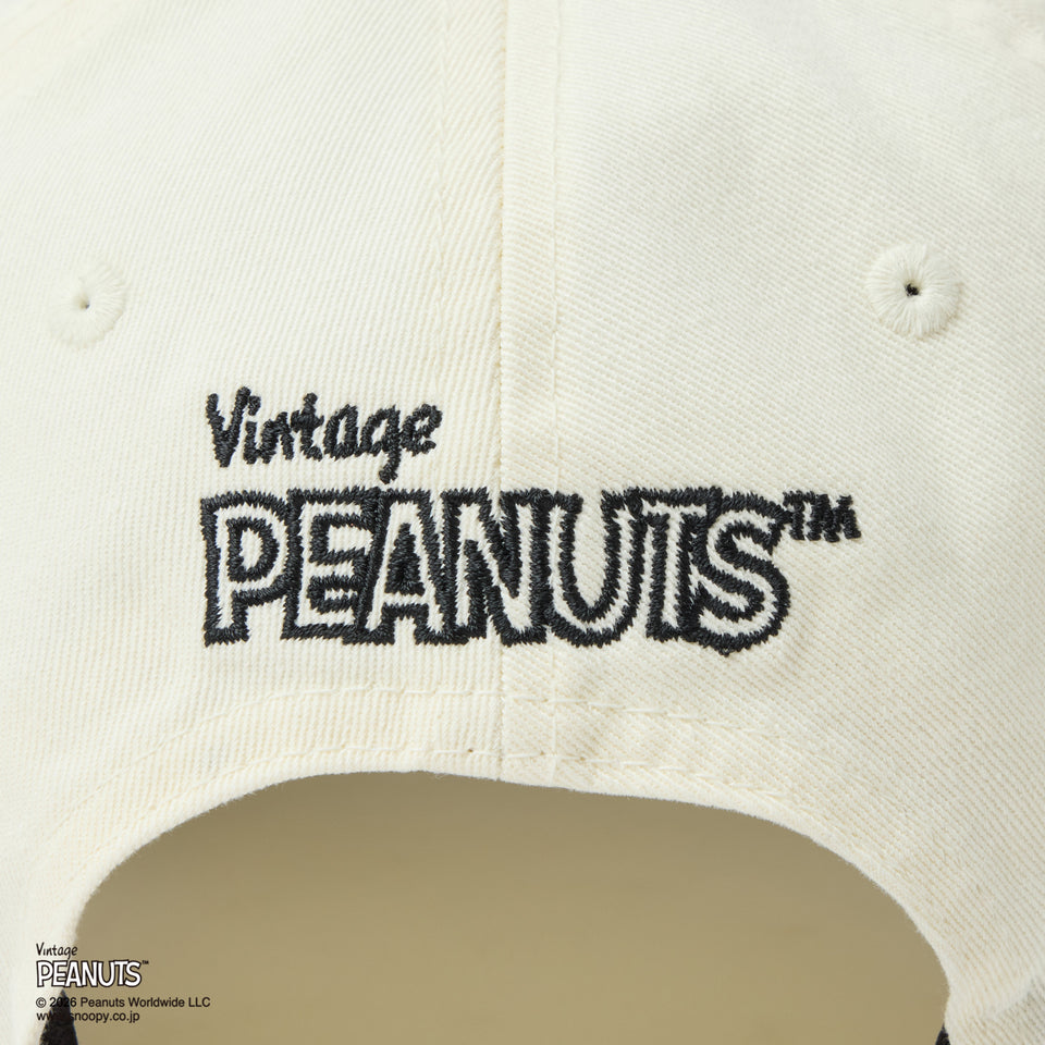 9TWENTY PEANUTS ピーナッツ 2-Tone クロームホワイト/ブラック | NEW ERA ニューエラ公式オンラインストア