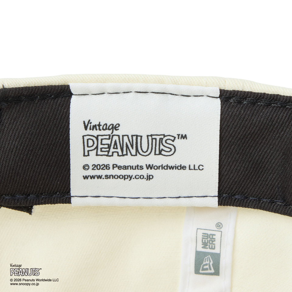 9TWENTY PEANUTS ピーナッツ 2-Tone クロームホワイト/ブラック | NEW ERA ニューエラ公式オンラインストア