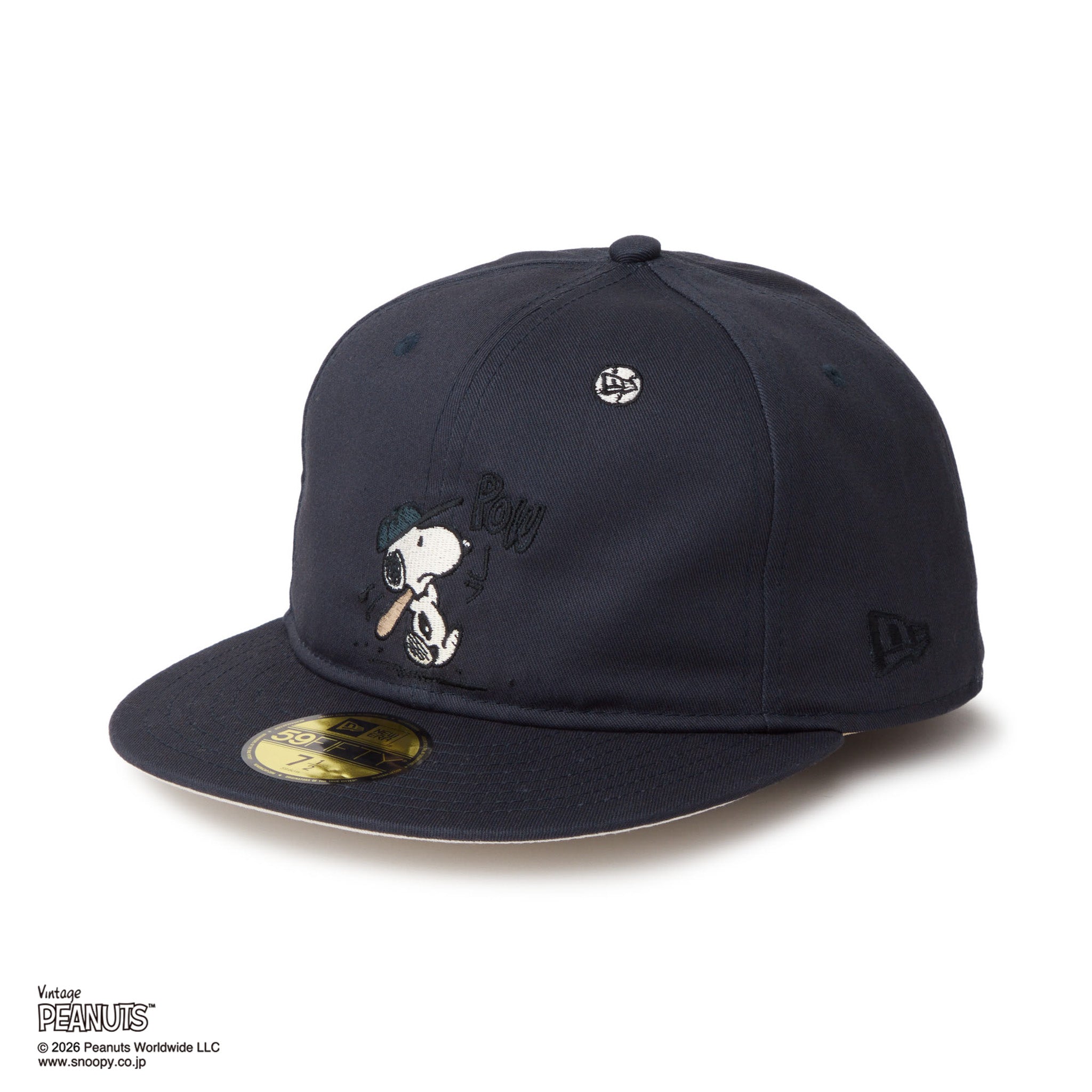 59FIFTY ソフトバックラム Soft Buckram Vintage PEANUTS ピーナッツ