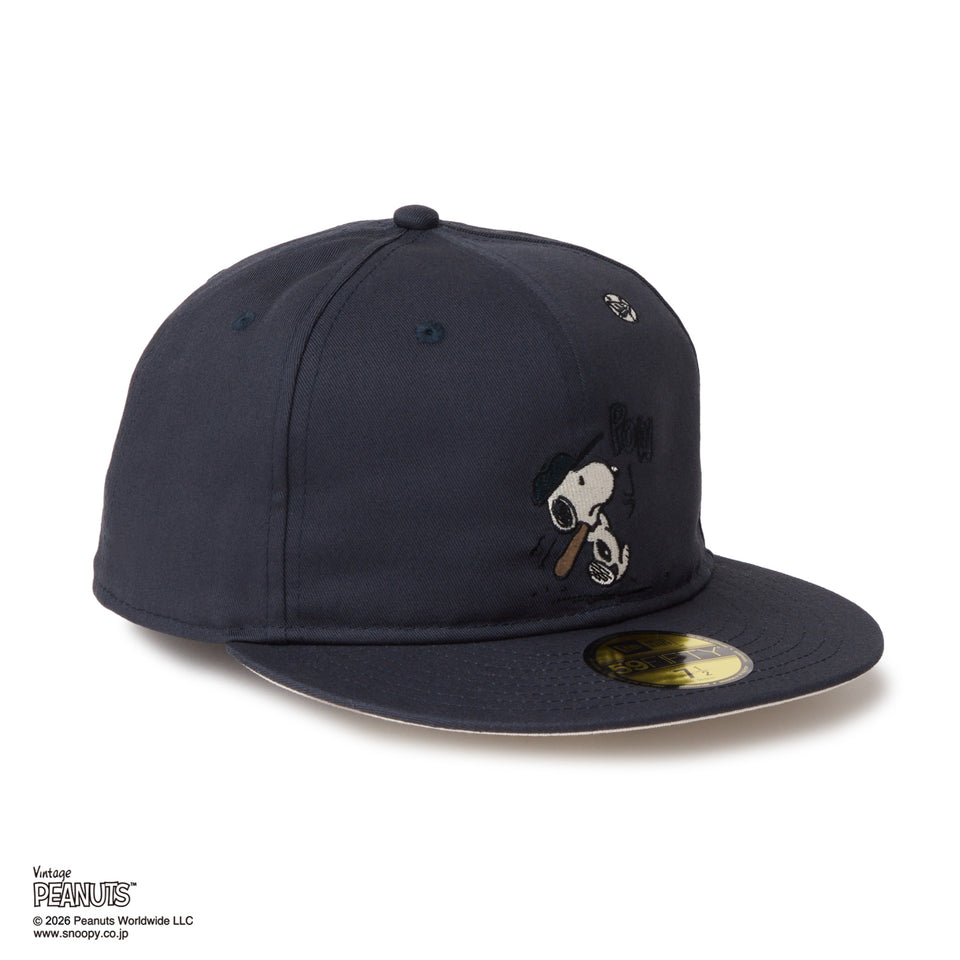 59FIFTY ソフトバックラム Soft Buckram PEANUTS ピーナッツ フェイデッドブラック | NEW ERA ニューエラ公式オンラインストア
