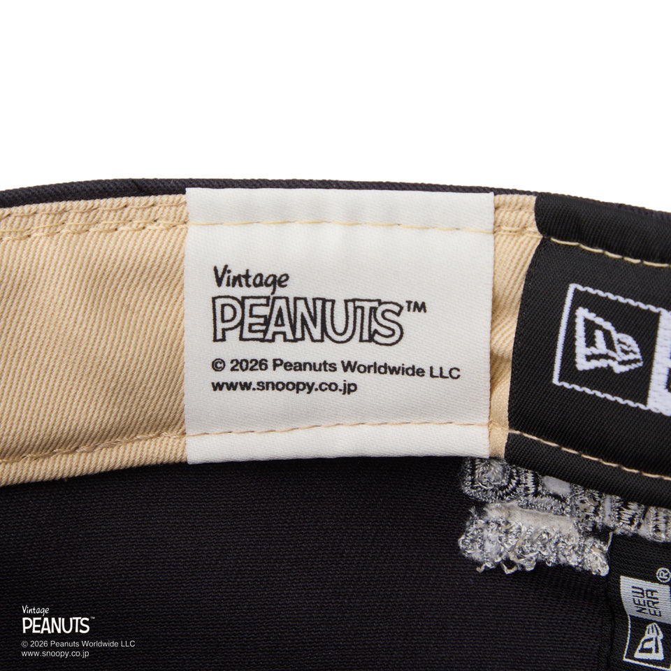 59FIFTY ソフトバックラム Soft Buckram PEANUTS ピーナッツ フェイデッドブラック | NEW ERA ニューエラ公式オンラインストア