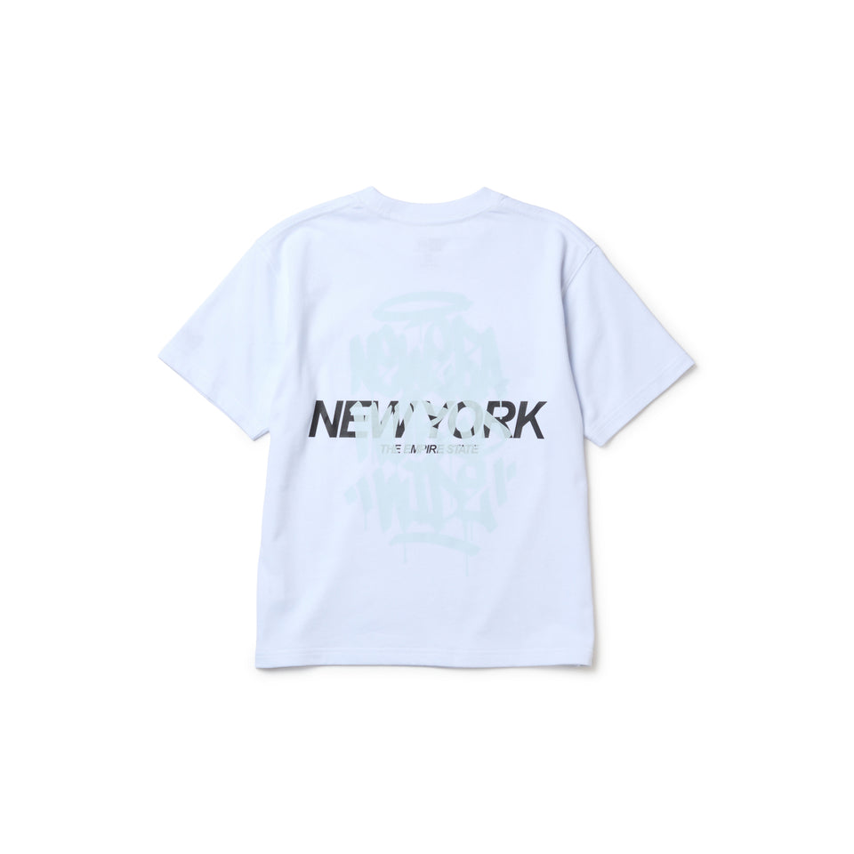 キッズ Youth 半袖 コットン Tシャツ Tagging ホワイト | ニューエラ