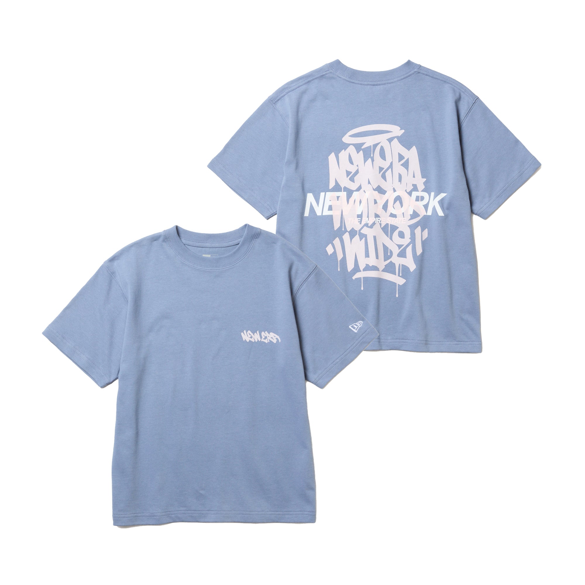 キッズ Youth 半袖 コットン Tシャツ Tagging スレート | ニューエラ