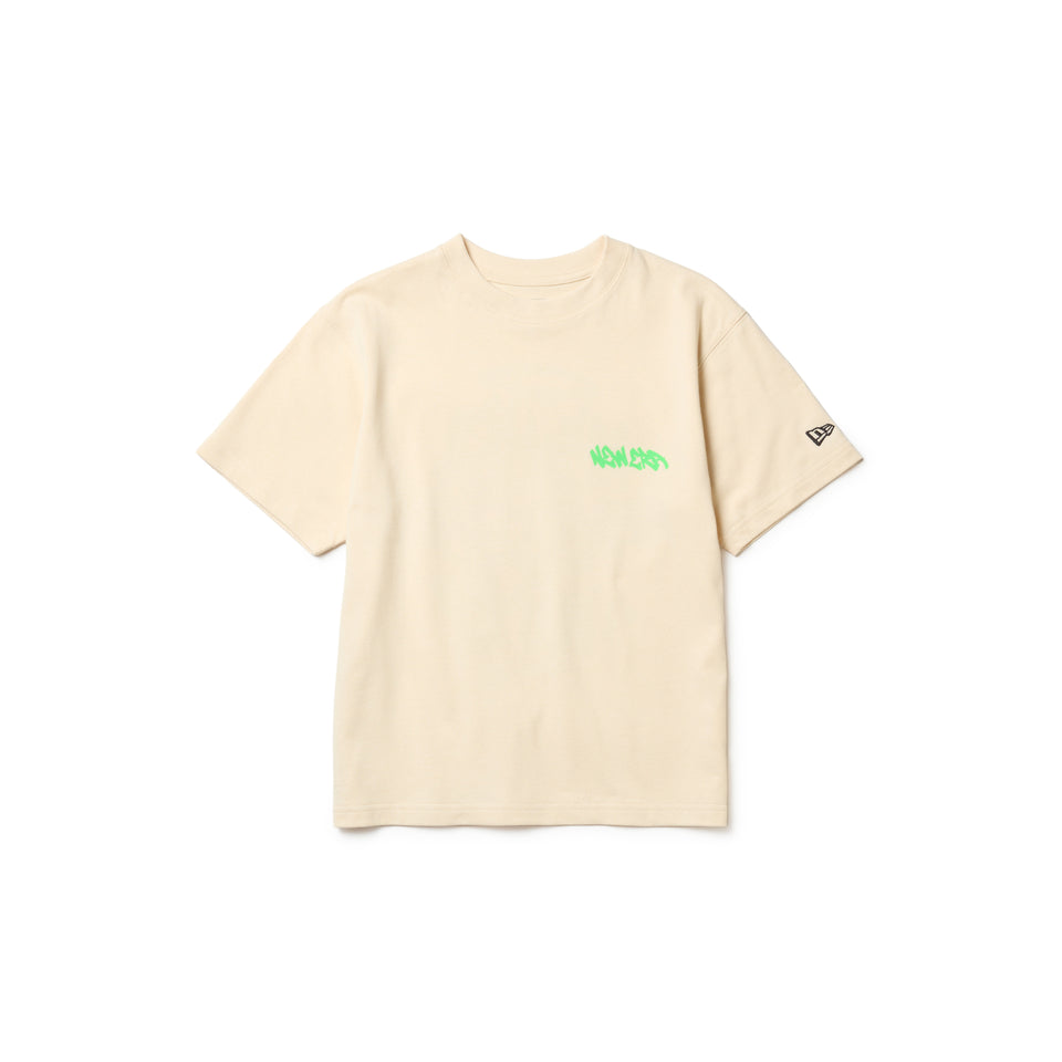 キッズ　Youth 半袖 コットン Tシャツ Tagging クリーム | NEW ERA ニューエラ公式オンラインストア