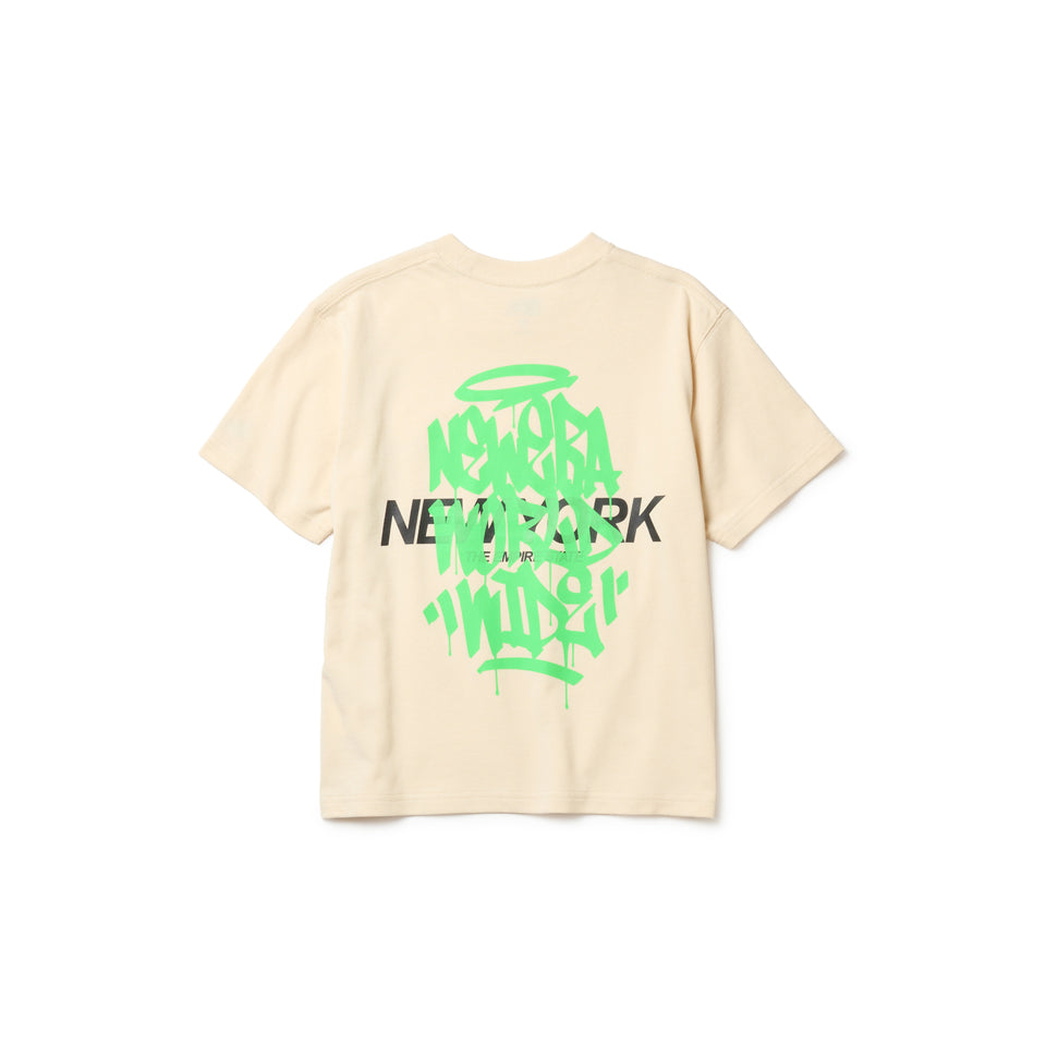 キッズ　Youth 半袖 コットン Tシャツ Tagging クリーム | NEW ERA ニューエラ公式オンラインストア