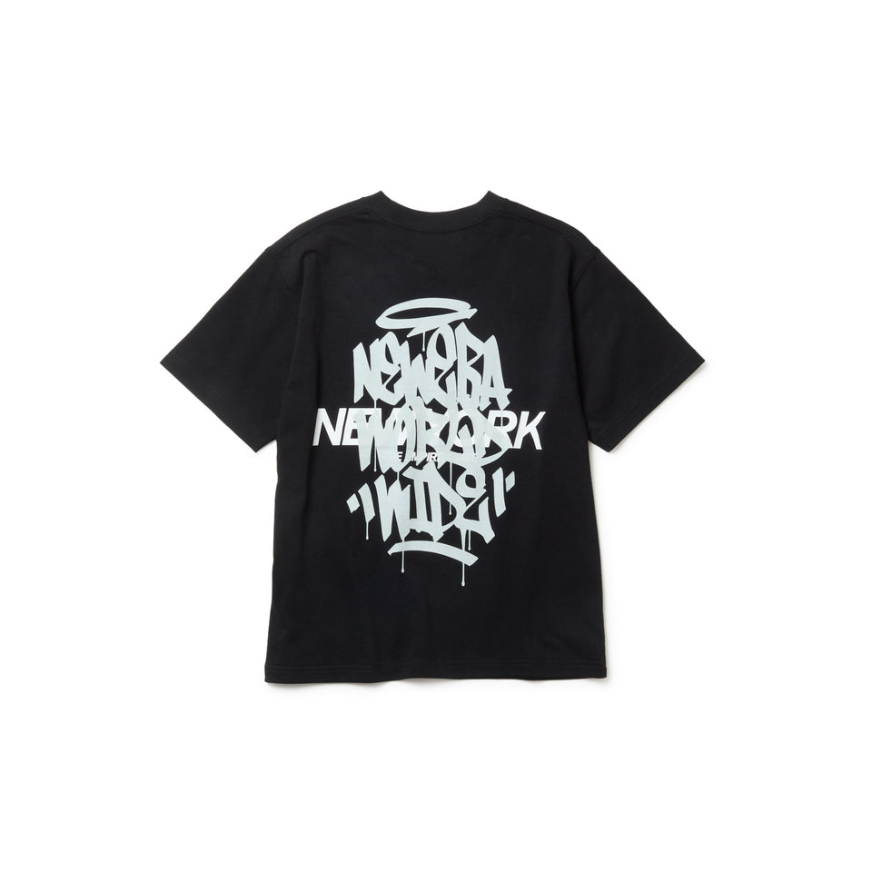 キッズ　Youth 半袖 コットン Tシャツ Tagging ブラック | NEW ERA ニューエラ公式オンラインストア