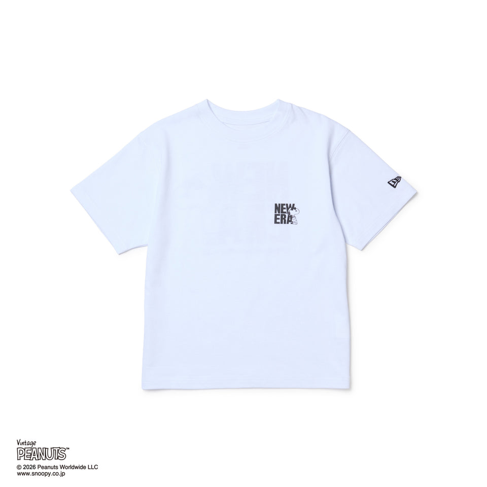 キッズ Youth 半袖 コットン Tシャツ PEANUTS ピーナッツ JOE COOL ジョー・クール ホワイト | NEW ERA ニューエラ公式オンラインストア