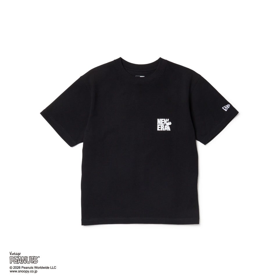 キッズ Youth 半袖 コットン Tシャツ PEANUTS ピーナッツ JOE COOL ジョー・クール ブラック | NEW ERA ニューエラ公式オンラインストア