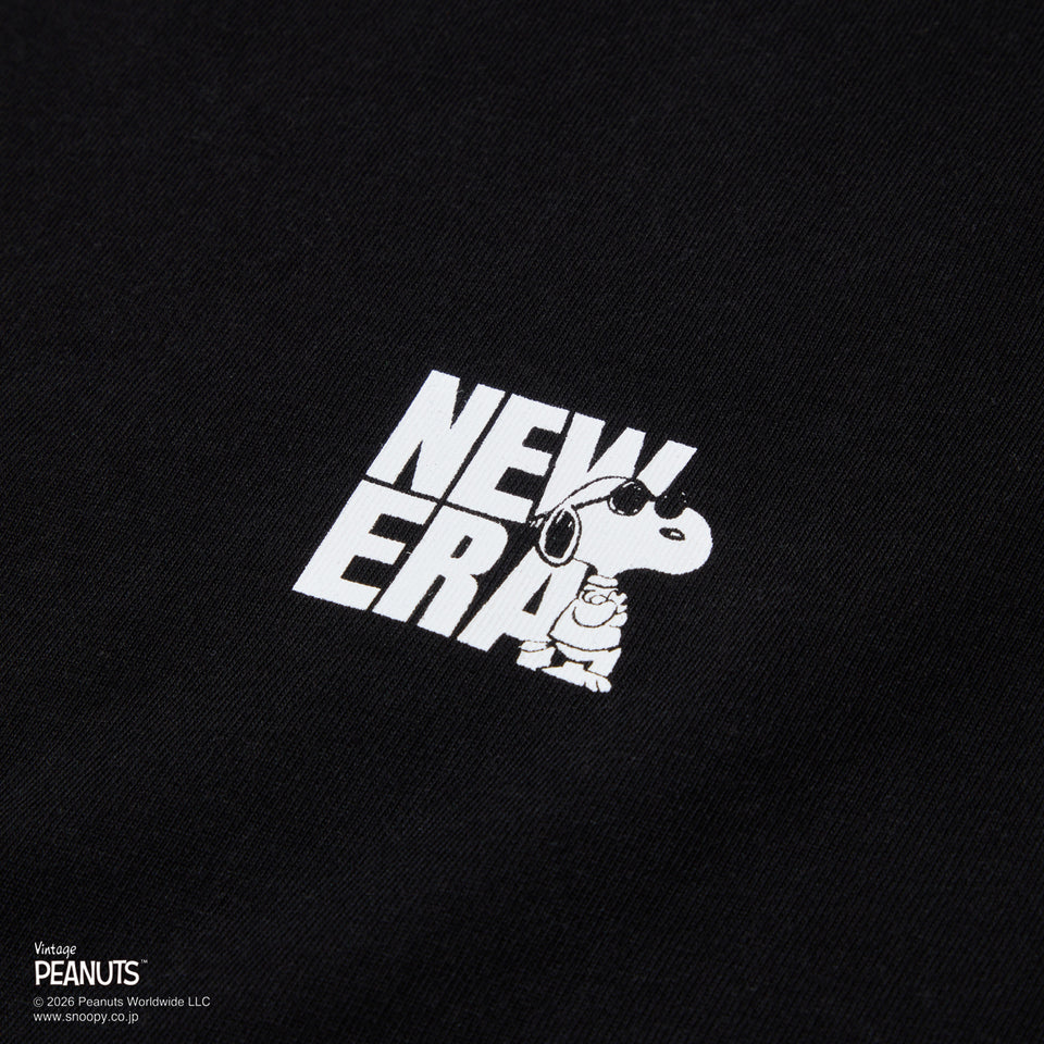 キッズ Youth 半袖 コットン Tシャツ PEANUTS ピーナッツ JOE COOL ジョー・クール ブラック | NEW ERA ニューエラ公式オンラインストア