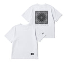キッズ Youth 半袖 コットン Tシャツ Paisley ホワイト