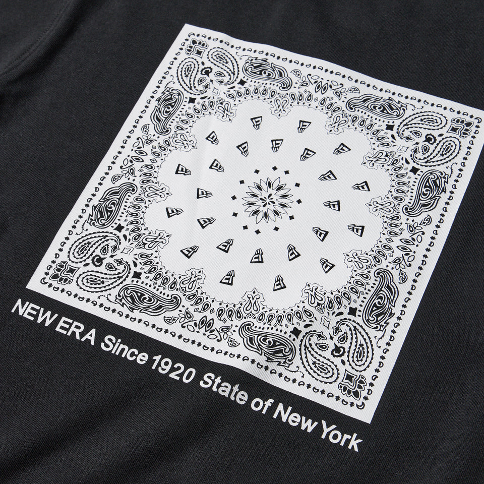 キッズ　Youth 半袖 コットン Tシャツ Paisley ブラック | NEW ERA ニューエラ公式オンラインストア