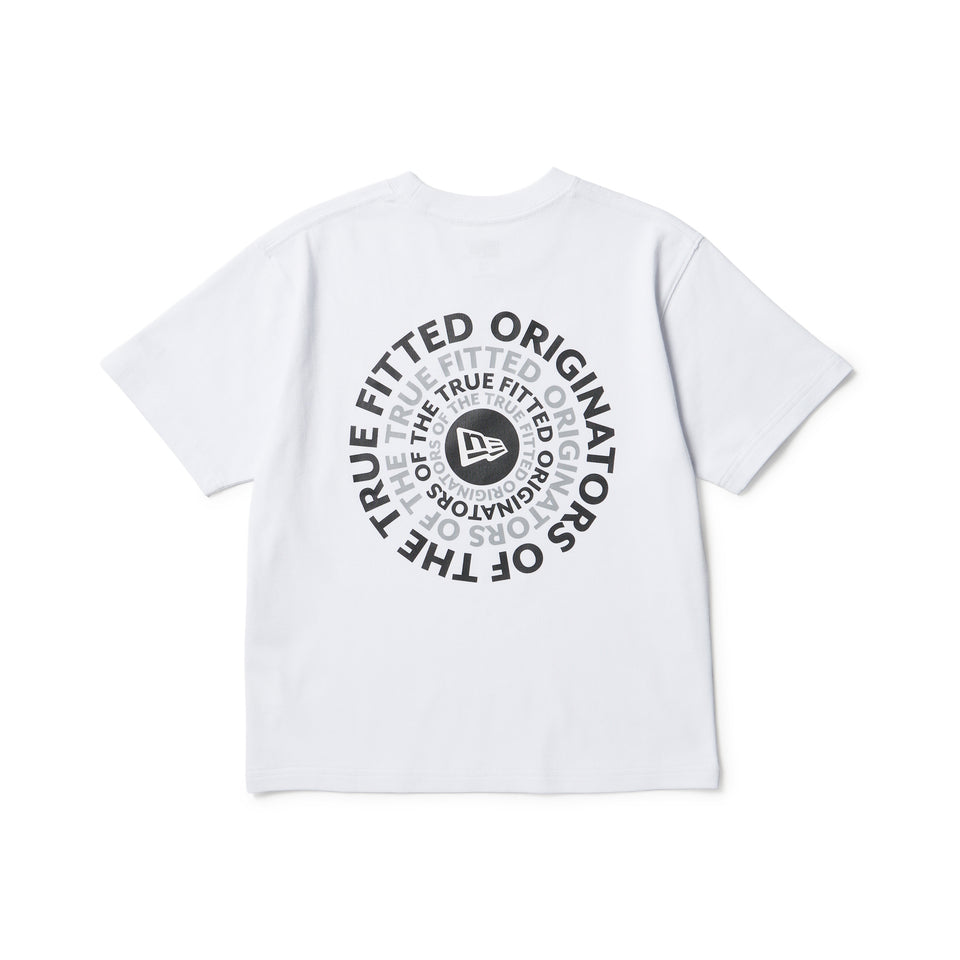 キッズ　Youth 半袖 コットン Tシャツ Circle OOTTF ホワイト | NEW ERA ニューエラ公式オンラインストア