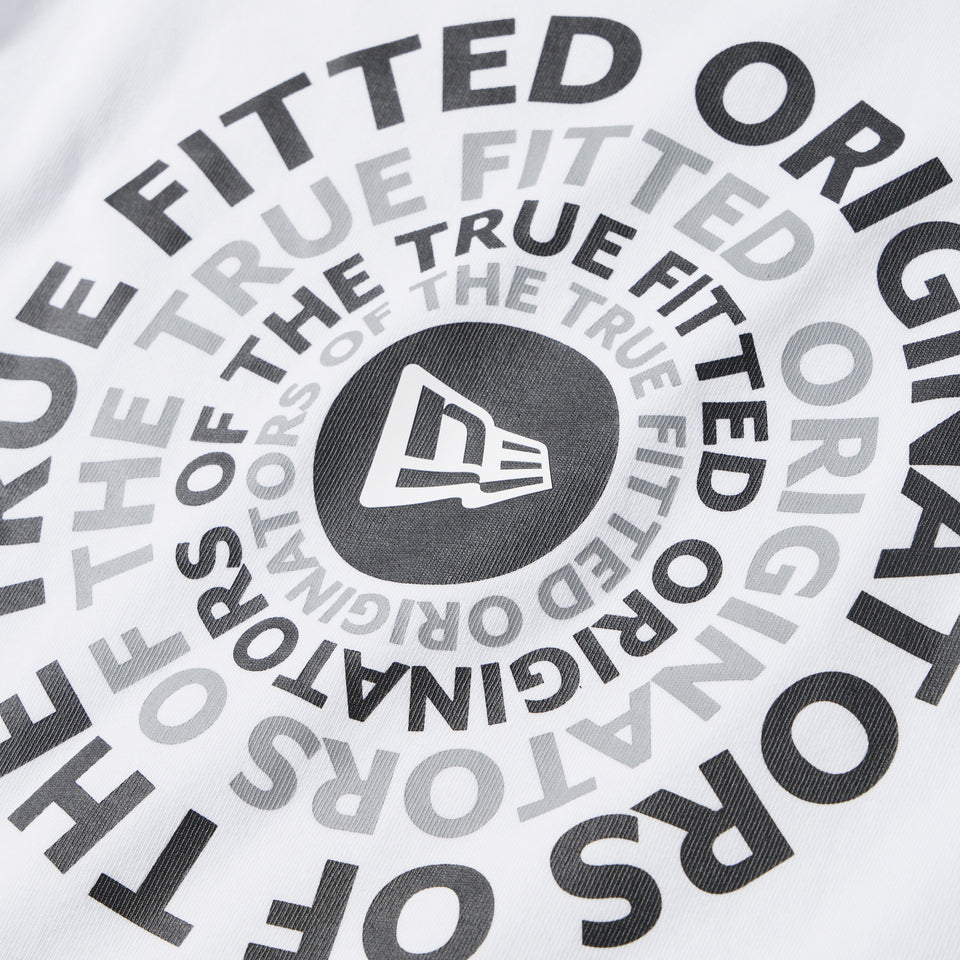キッズ　Youth 半袖 コットン Tシャツ Circle OOTTF ホワイト | NEW ERA ニューエラ公式オンラインストア