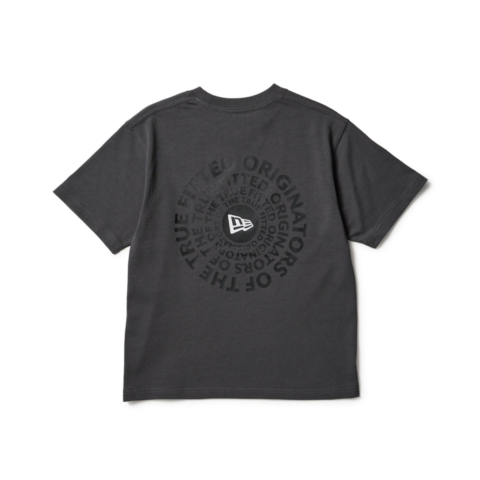 キッズ　Youth 半袖 コットン Tシャツ Circle OOTTF グラファイト | NEW ERA ニューエラ公式オンラインストア
