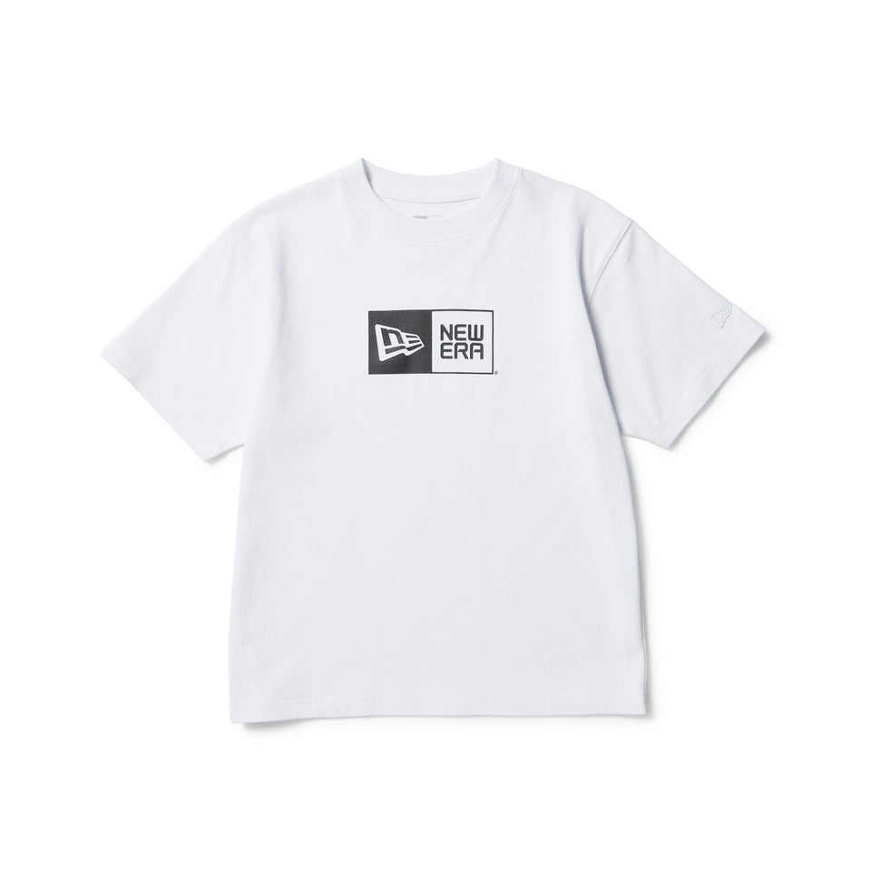キッズ　Youth 半袖 コットン Tシャツ Box Logo ホワイト | NEW ERA ニューエラ公式オンラインストア