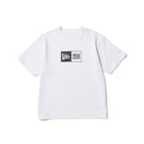 キッズ　Youth 半袖 コットン Tシャツ Box Logo ホワイト | NEW ERA ニューエラ公式オンラインストア