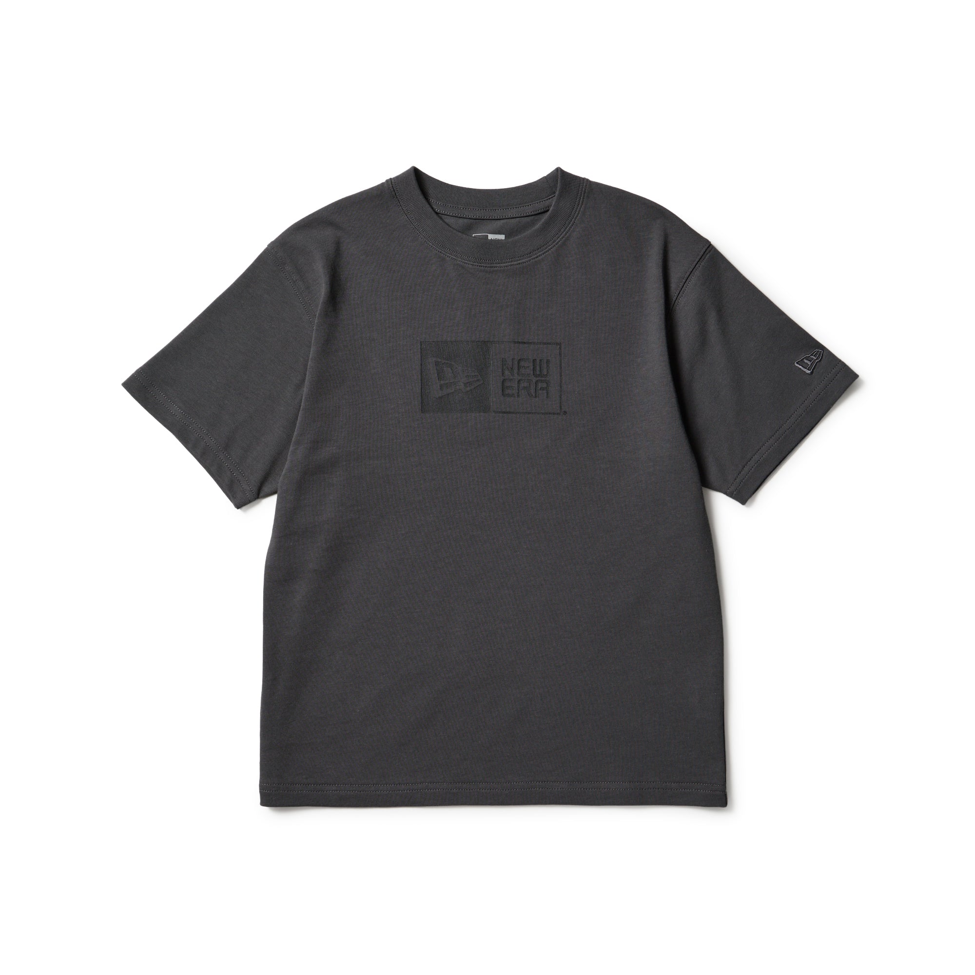 キッズ Youth 半袖 コットン Tシャツ Box Logo グラファイト