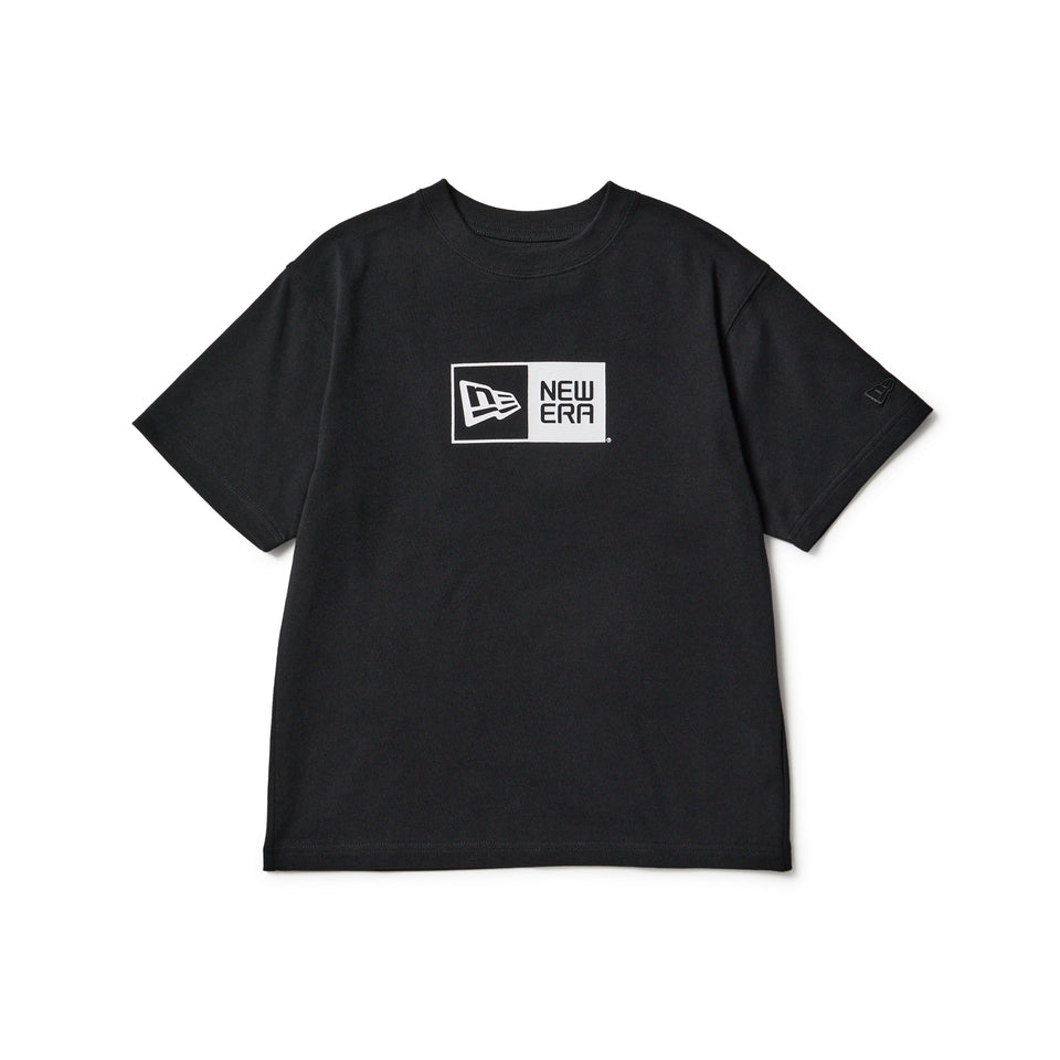 キッズ　Youth 半袖 コットン Tシャツ Box Logo ブラック | NEW ERA ニューエラ公式オンラインストア