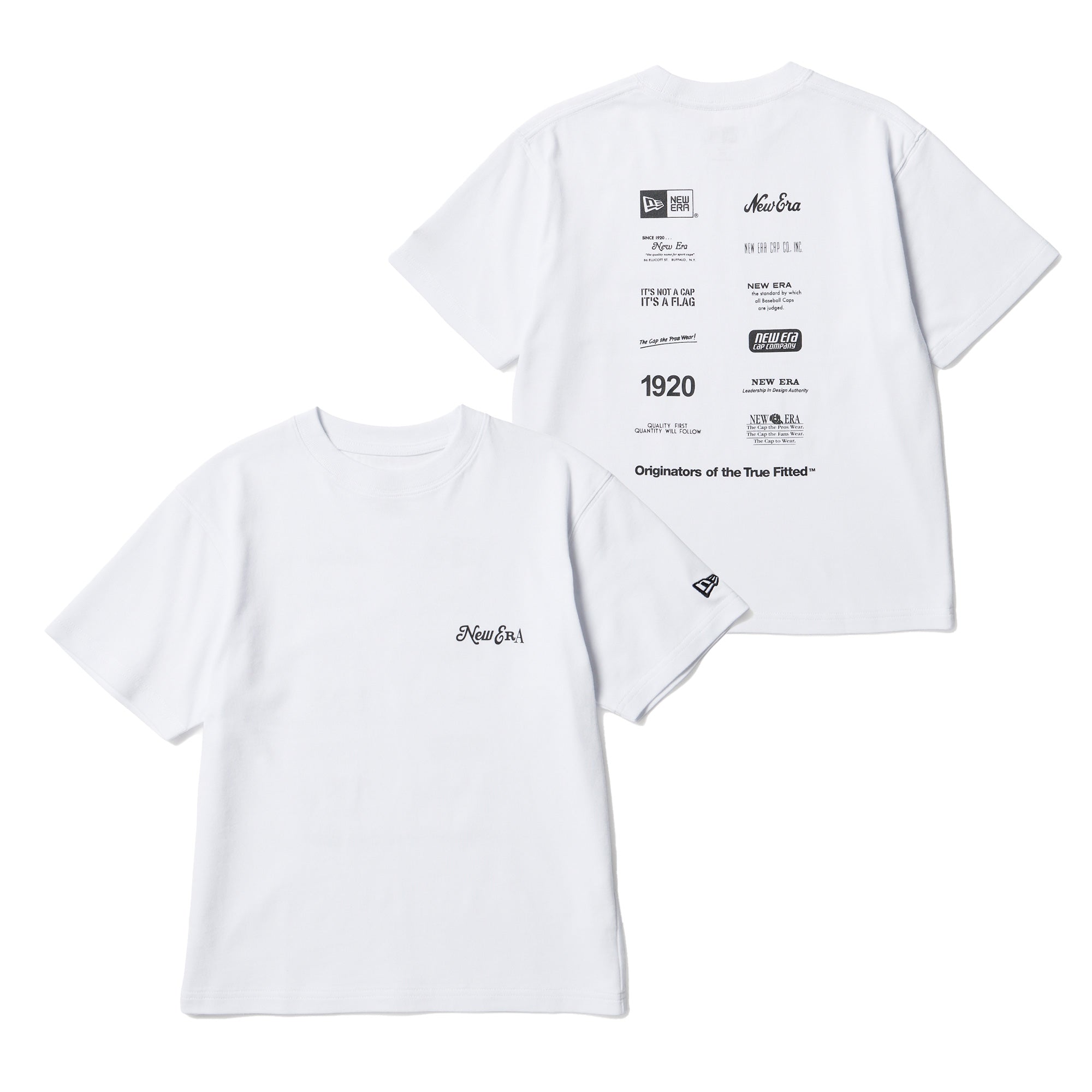キッズ Youth 半袖 コットン Tシャツ Archive Logo ホワイト
