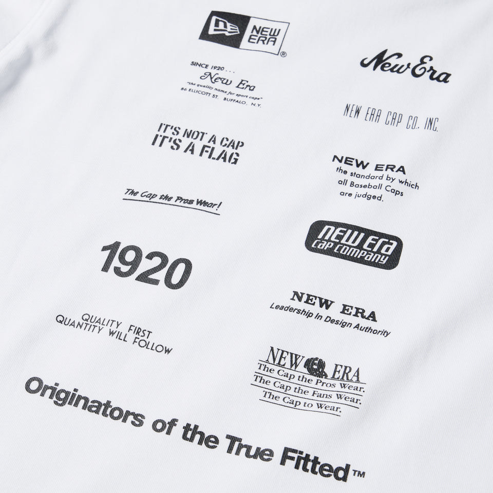 キッズ　Youth 半袖 コットン Tシャツ Archive Logo ホワイト | NEW ERA ニューエラ公式オンラインストア
