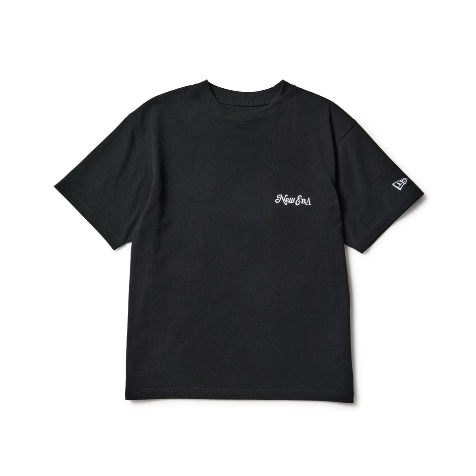 キッズ　Youth 半袖 コットン Tシャツ Archive Logo ブラック | NEW ERA ニューエラ公式オンラインストア