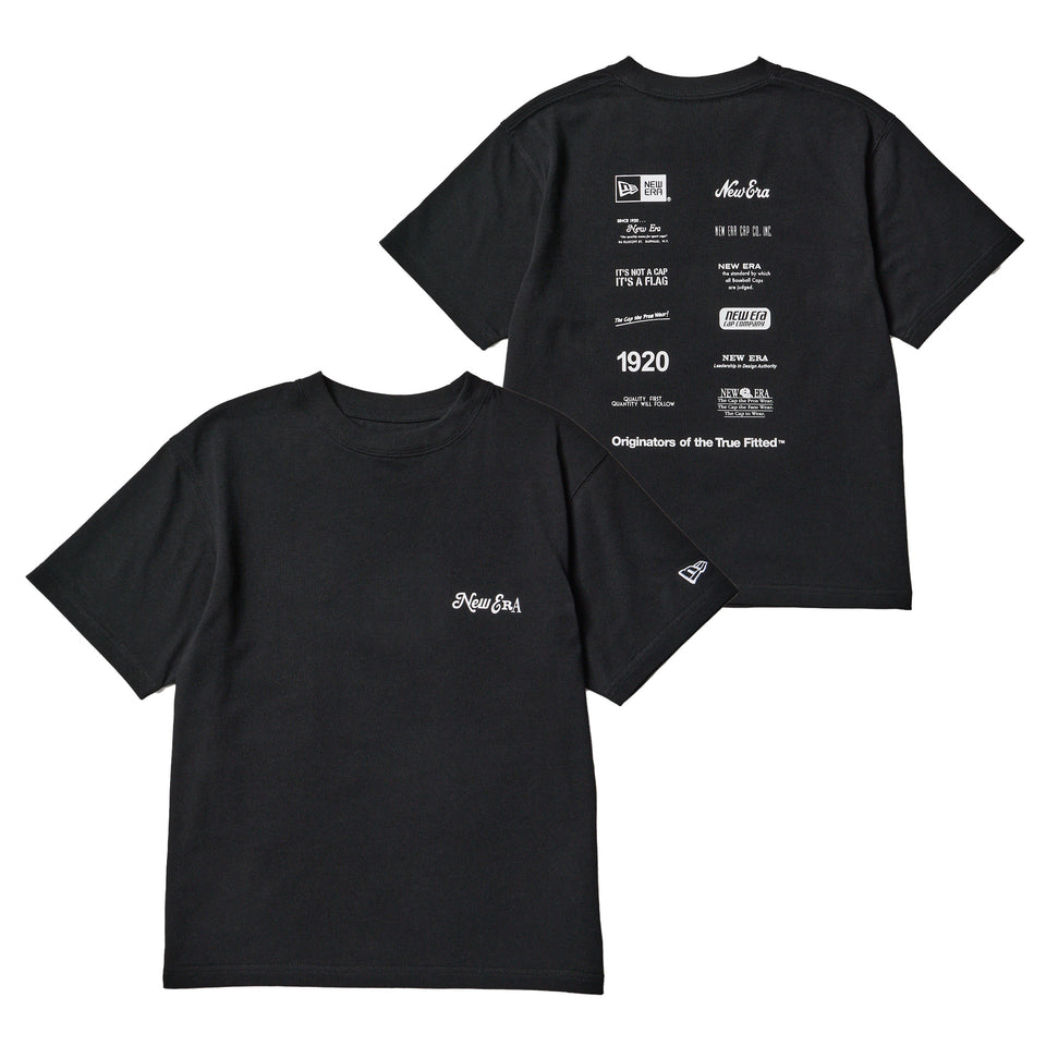 キッズ Youth 半袖 コットン Tシャツ Archive Logo ブラック