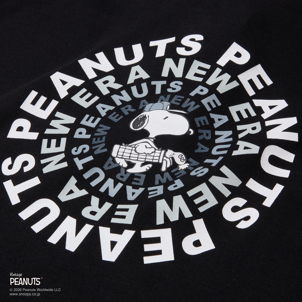 Women's 半袖 ポロシャツ PEANUTS ピーナッツ GOLF Circle ロゴ ブラック | ゴルフ | NEW ERA ニューエラ公式オンラインストア