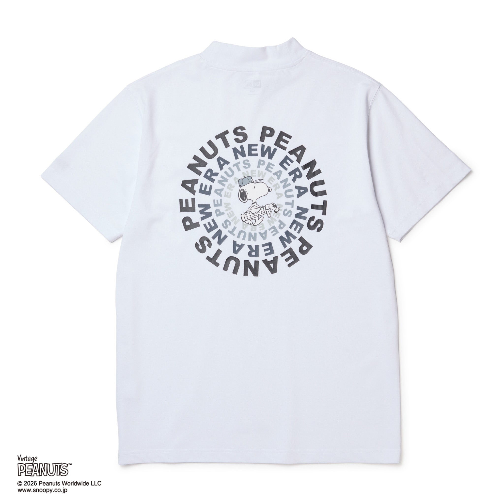 半袖 ミッドネック Tシャツ Vintage PEANUTS ピーナッツ GOLF Circle