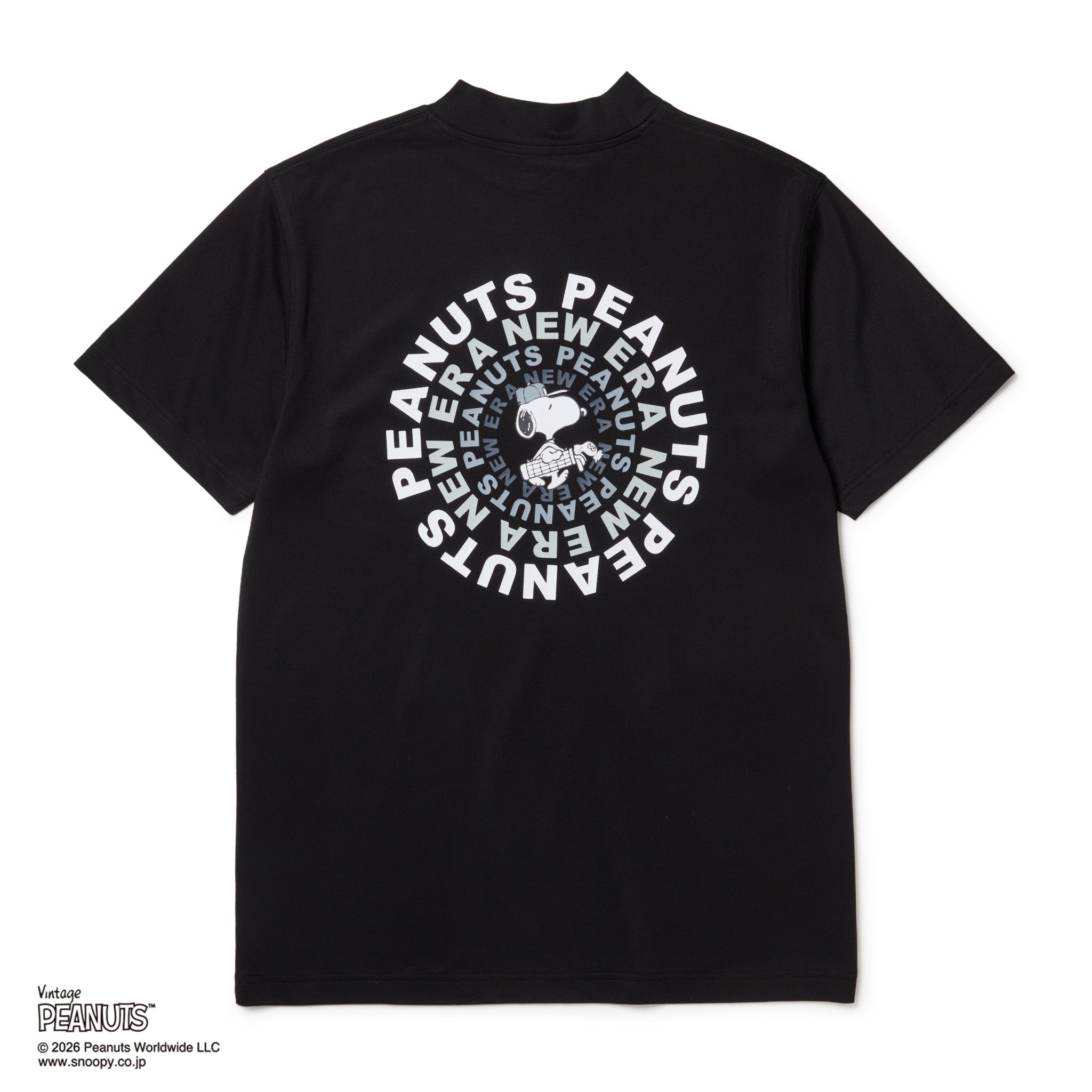 半袖 ミッドネック Tシャツ Vintage PEANUTS ピーナッツ GOLF Circle