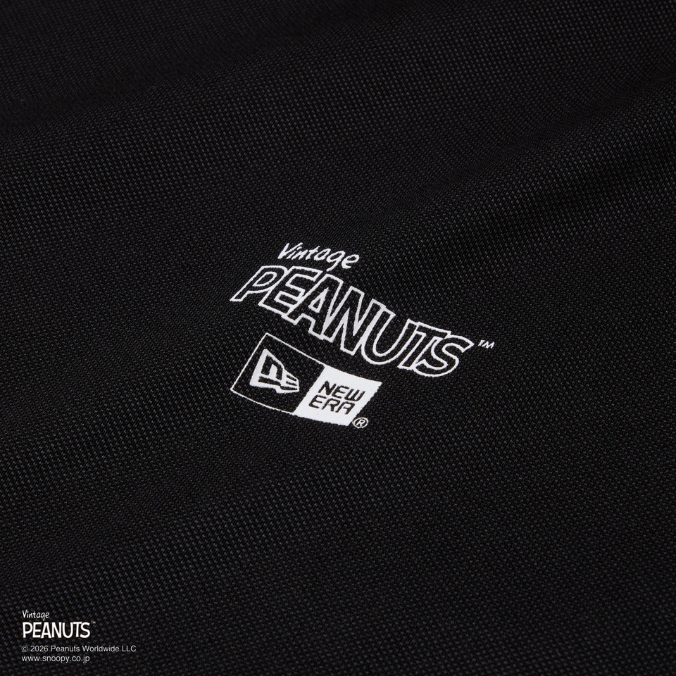 半袖 ミッドネック Tシャツ PEANUTS ピーナッツ GOLF Circle ロゴ ブラック | ゴルフ | NEW ERA ニューエラ公式オンラインストア