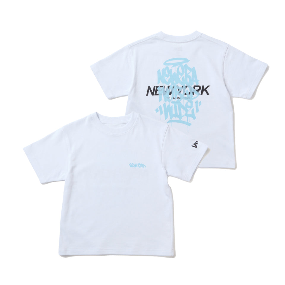 キッズ Child 半袖 コットン Tシャツ Tagging ホワイト