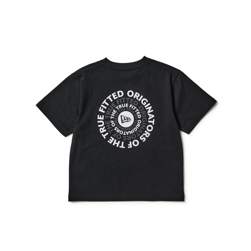 キッズ Child 半袖 コットン Tシャツ Circle OOTTF ブラック | NEW ERA ニューエラ公式オンラインストア