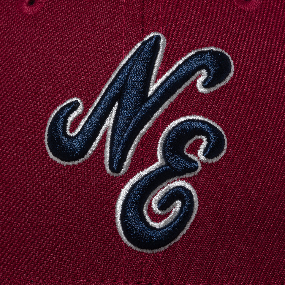 9FORTY クラシックロゴ Happy Holidays カーディナル レッド