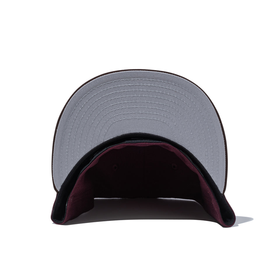 59FIFTY フィラデルフィア・フィリーズ Happy Holidays マルーン バーントウッド