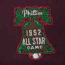 59FIFTY フィラデルフィア・フィリーズ Happy Holidays マルーン バーントウッド