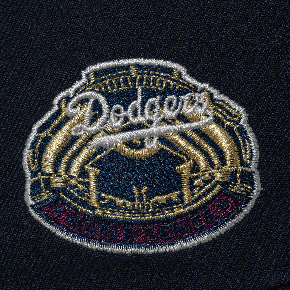 59FIFTY ロサンゼルス・ドジャース Happy Holidays ネイビーマルーン