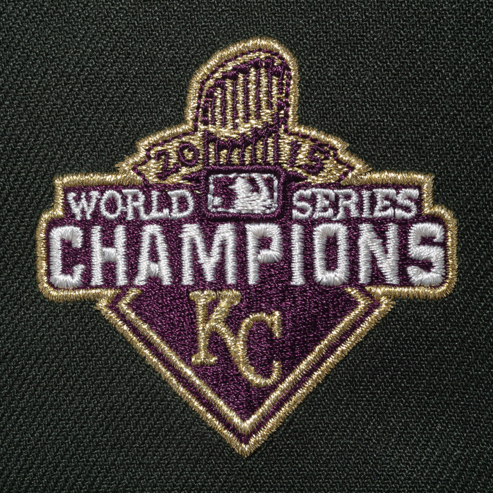 59FIFTY カンザスシティ・ロイヤルズ Happy Holidays ダークシーウィード カーキ