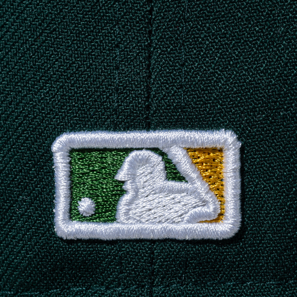 59FIFTY Dog Ear ドッグイヤー チームカラー オークランド･アスレチック ダークグリーン ゴールド