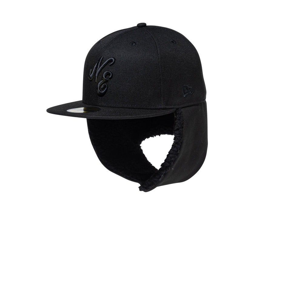 59FIFTY Dog Ear ドッグイヤー ニューエラ クラシックロゴ ブラック