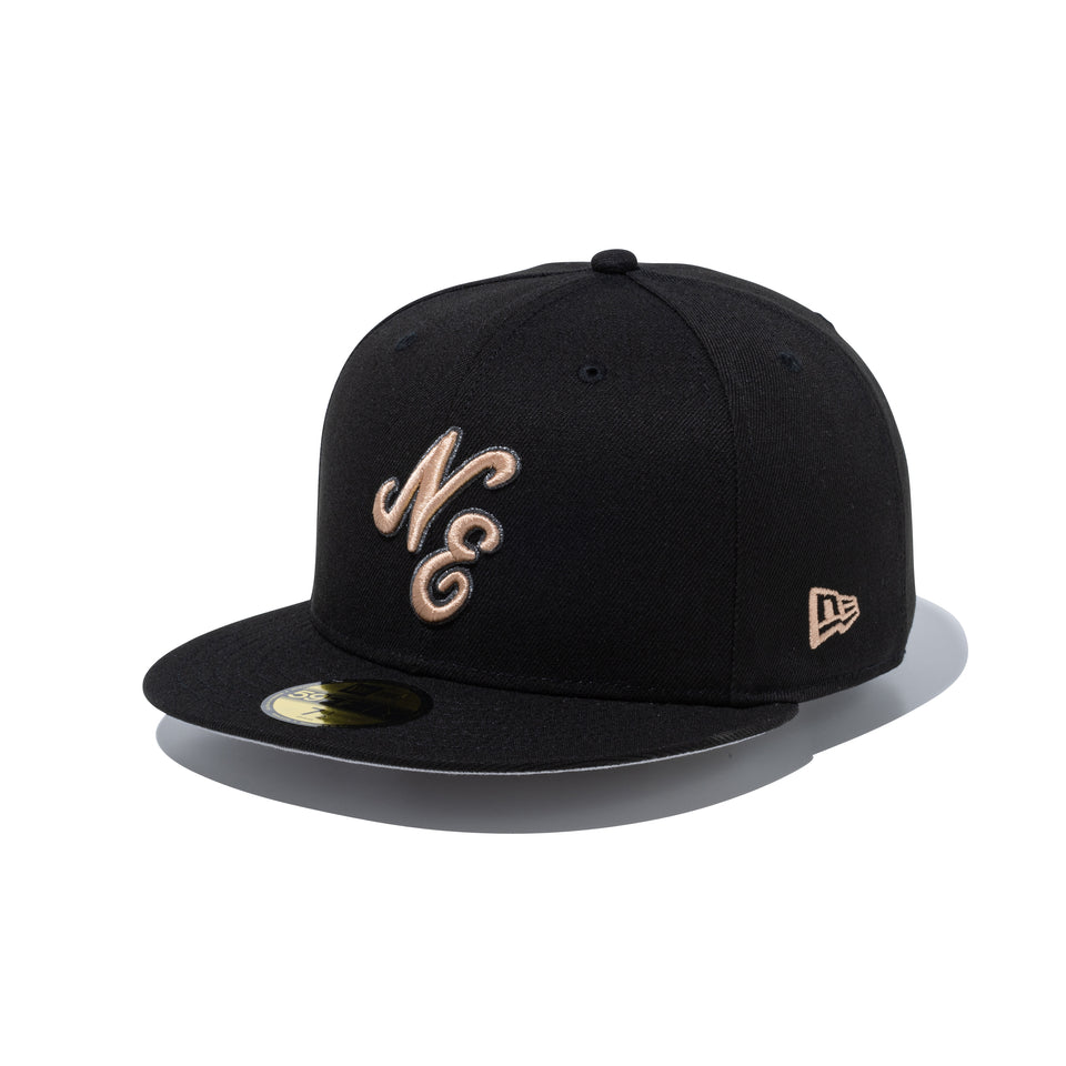 59FIFTY クラシックロゴ Happy Holidays ブラック