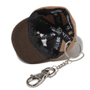 キャップキーホルダー ニューヨーク・ヤンキース Happy Holidays カーキ ウォルナット