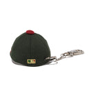 キャップキーホルダー ボストン・レッドソックス Happy Holidays ダークシーウィード レッド