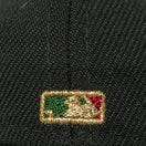 キャップキーホルダー ボストン・レッドソックス Happy Holidays ダークシーウィード レッド